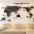 Quadro mapa mundi