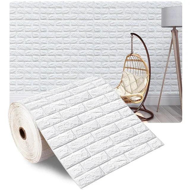 Papel de Parede 3D Tijolinho