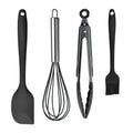 Conjunto utensílios de cozinhar - pegadores de silicone