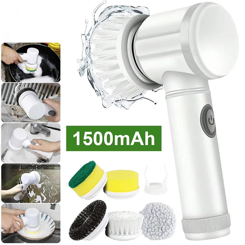 Escova elétrica para limpeza